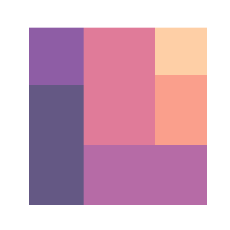 Paleta de colores de un treemap en Python
